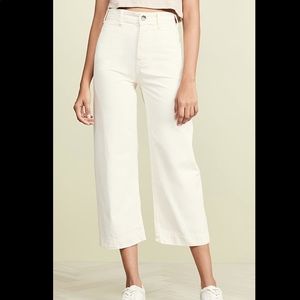 Free People White Patti Pants